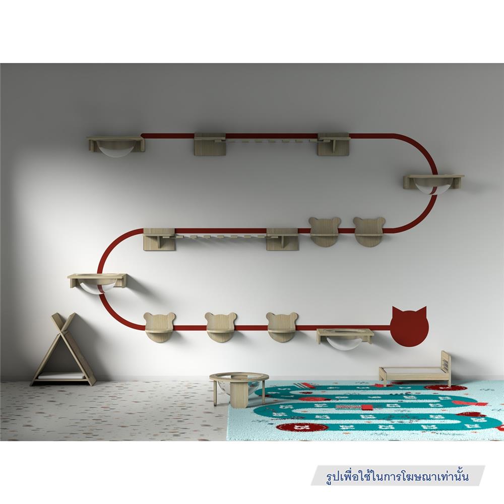 แท่นเหยียบแมวติดผนัง LUVORA CATASS06W