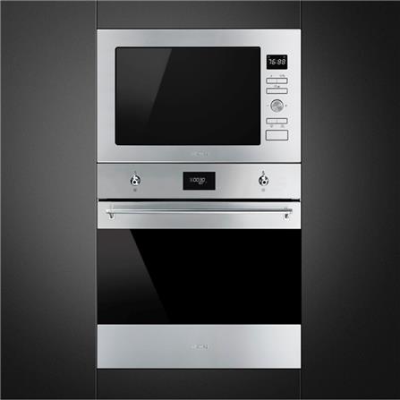 ไมโครเวฟฝัง+เตาอบฝัง SMEG FMI425X+SF6301TVX_1