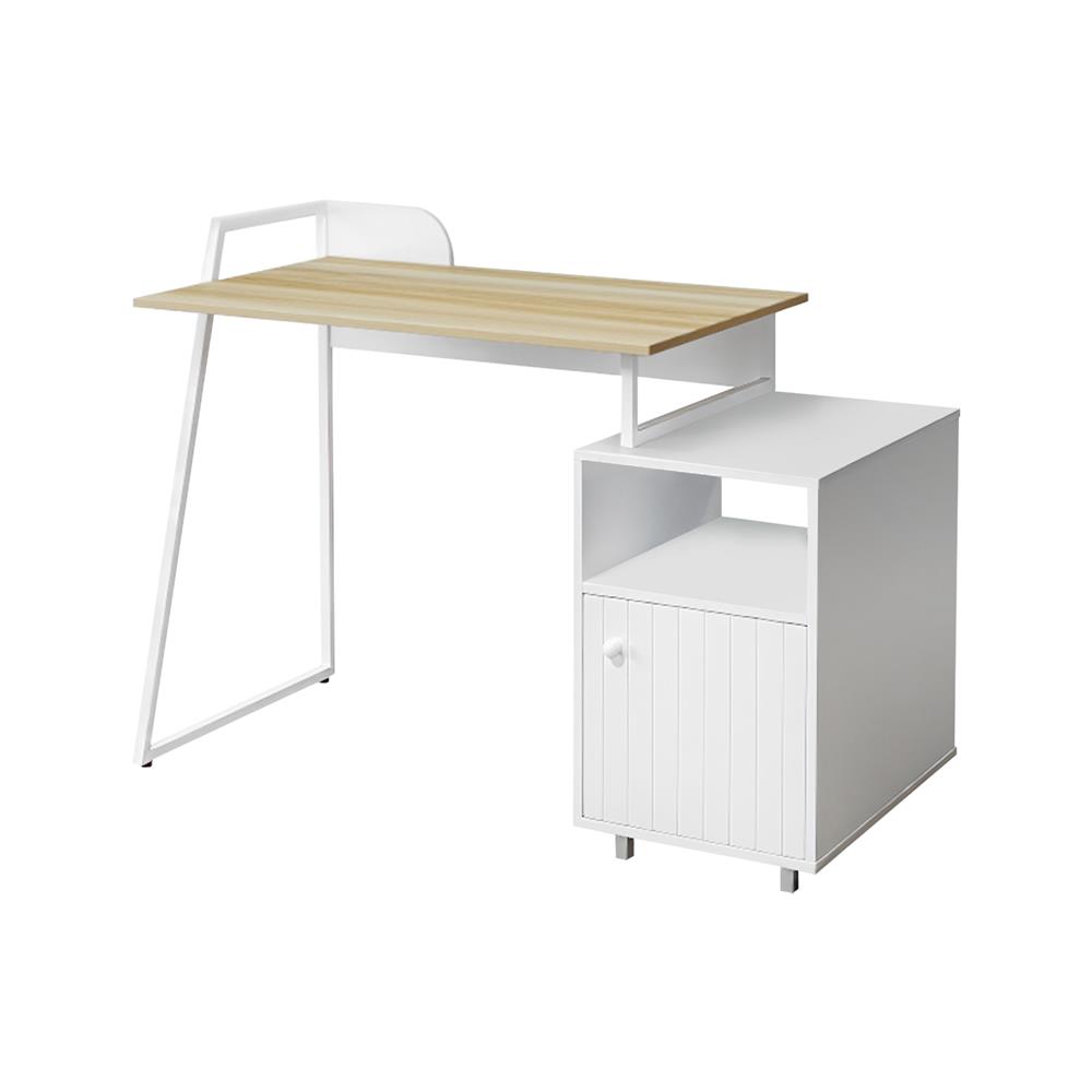 โต๊ะทำงาน FURDINI VIVIAN 118 ซม. สีวอลนัท/ขาว