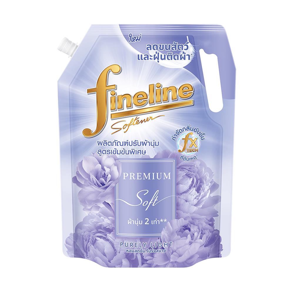 น้ำยาปรับผ้านุ่ม FINELINE PREMIUM SOFT 1 ลิตร กลิ่น PURELY LIGHT