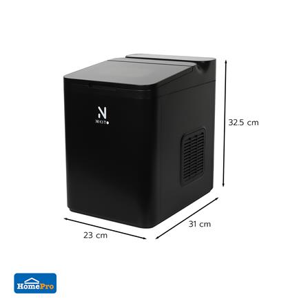 เครื่องทำน้ำแข็งอัตโนมัติ NIKITO NK-IMK สีดำ_8