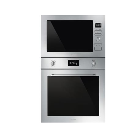 ไมโครเวฟฝัง+เตาอบฝัง SMEG FMI425X+SF6400TVX_0
