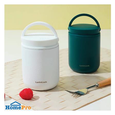 กระติกสุญญากาศ LOCKNLOCK METRO 300 มล. สีขาว_1