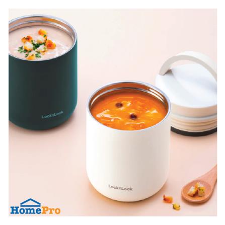 กระติกสุญญากาศ LOCKNLOCK METRO 300 มล. สีขาว_2