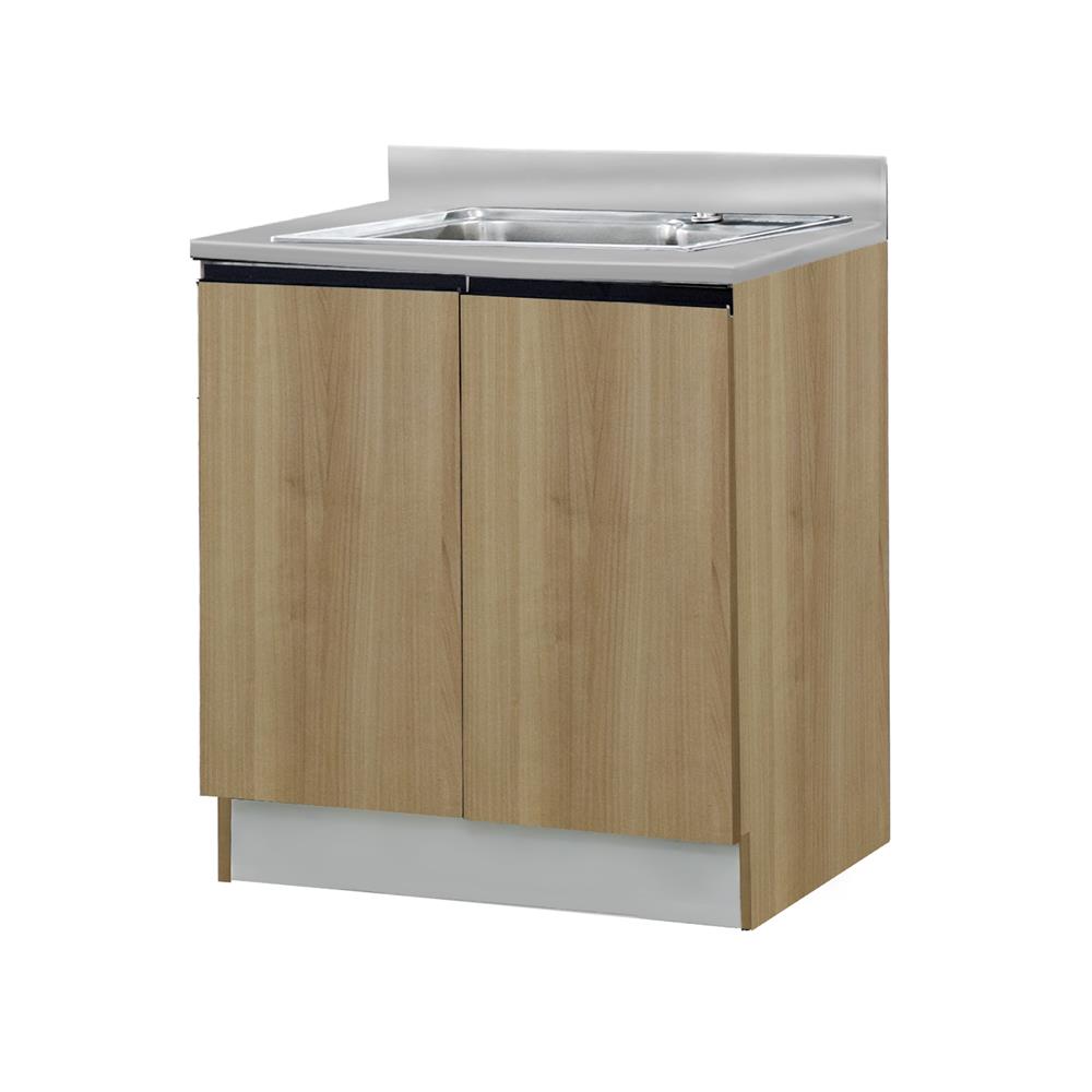 ตู้ตั้งพื้นท็อปซิงค์ SL SANKI THE KITCHEN PRO 61.5 ซม. สีคาปูชิโน