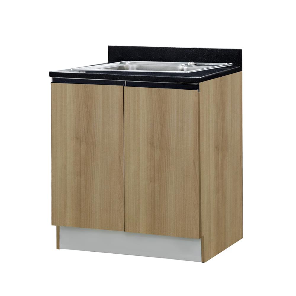 ตู้ตั้งพื้นท็อปซิงค์ TSS B SANKI THE KITCHEN PRO 61.5 ซม. สีคาปูชิโน