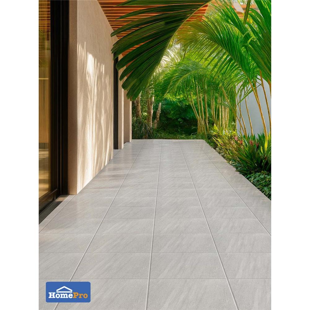 กระเบื้องพื้น 50x50 ซม. TARA สโตนบลาสด์ เทา A 1 ตร.ม.