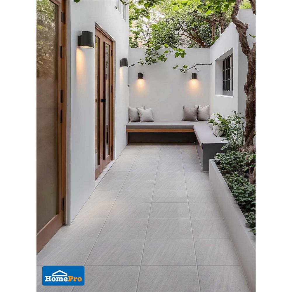 กระเบื้องพื้น 50x50 ซม. TARA สโตนบลาสด์ เทา A 1 ตร.ม.