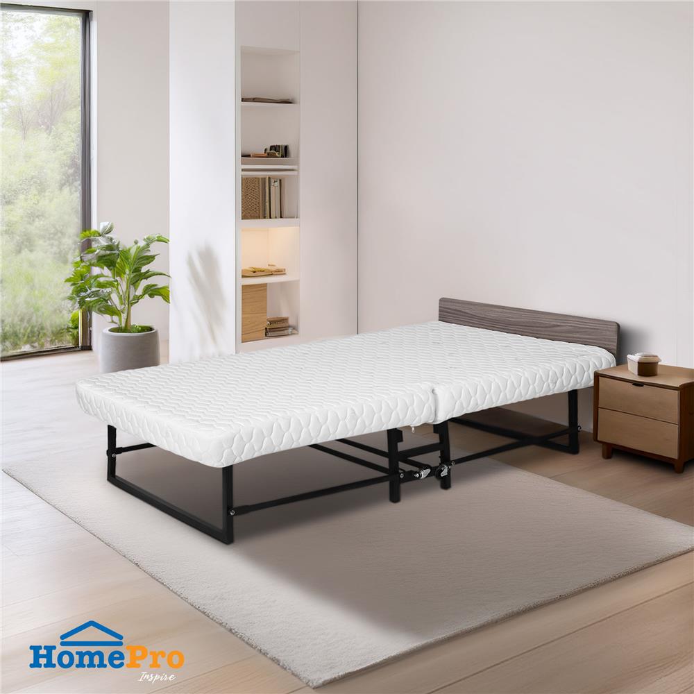 เตียงพับพร้อม TOPPER HOME LIVING STYLE 95x195 ซม. สี CASEY