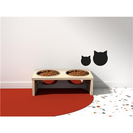 ชุดชามข้าวสัตว์เลี้ยง LUVORA CATASS08W_8