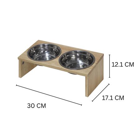 ชุดชามข้าวสัตว์เลี้ยง LUVORA CATASS08W_9