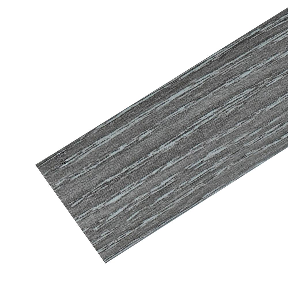 ตัวจบต่างระดับ PVC TARA 2.8x200x0.8 ซม. สีเทาเข้ม