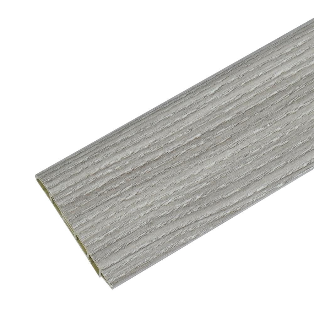 บัวพื้น PVC TARA 6x200x1.2 ซม. สีเทา