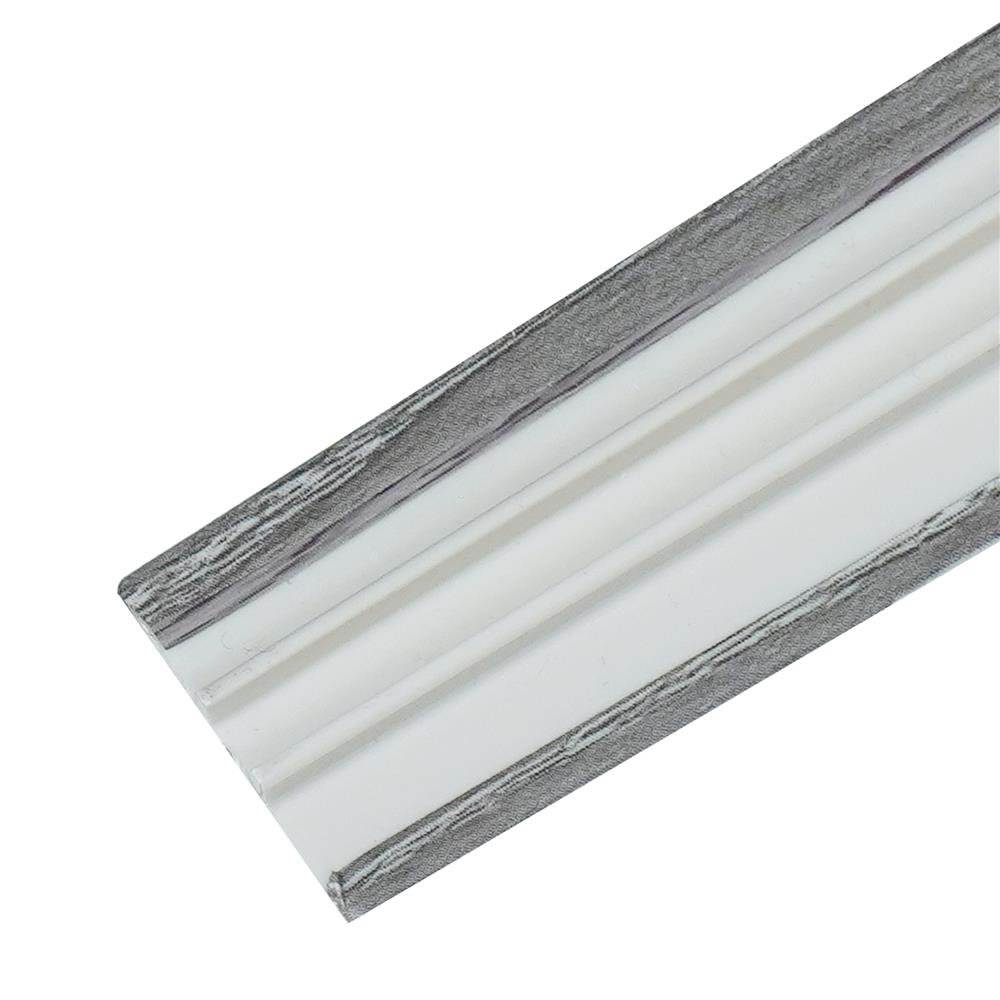 ตัวจบระดับเดียวกัน TARA 2.5x200x0.6 ซม. สีเทาเข้ม