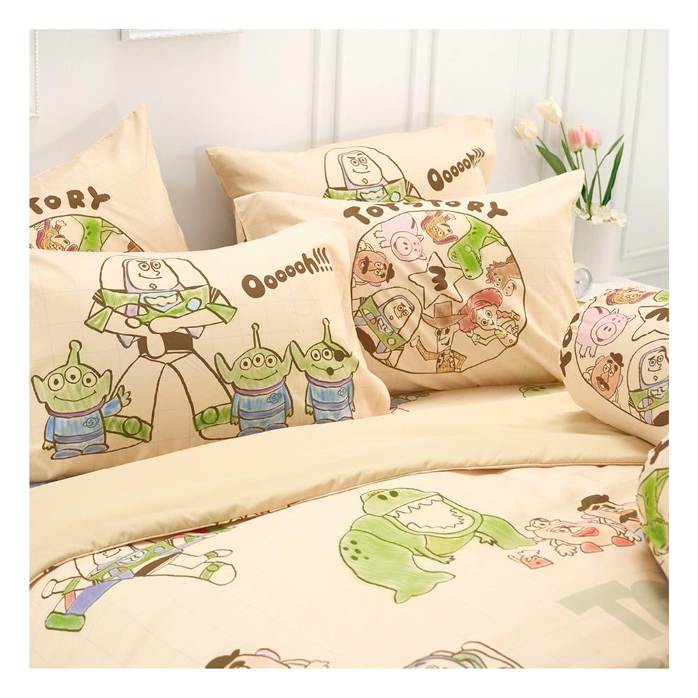 ชุดผ้าปูที่นอน 6 ฟุต (ชุด 5 ชิ้น) TULIP TOYSTORY 60111-DLD034