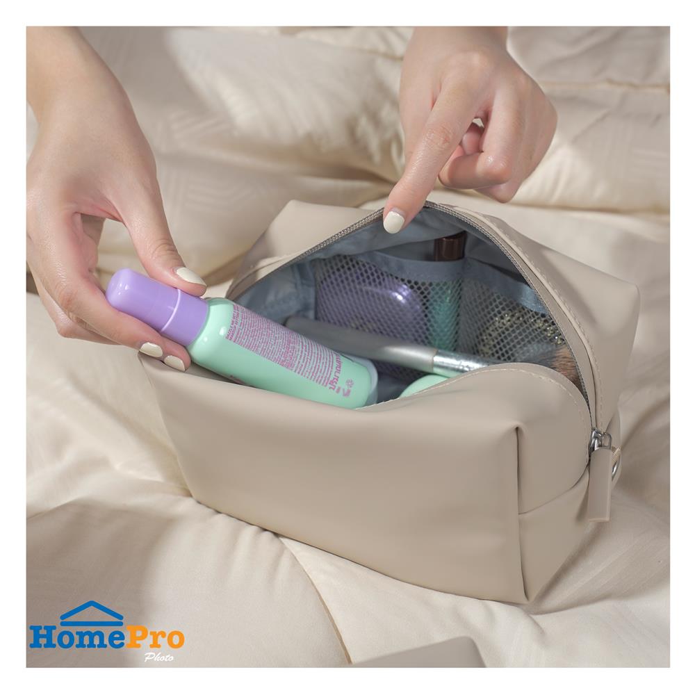 กระเป๋าจัดระเบียบ AVENTRA KINTO 19x12x10.5 ซม. สีเบจ