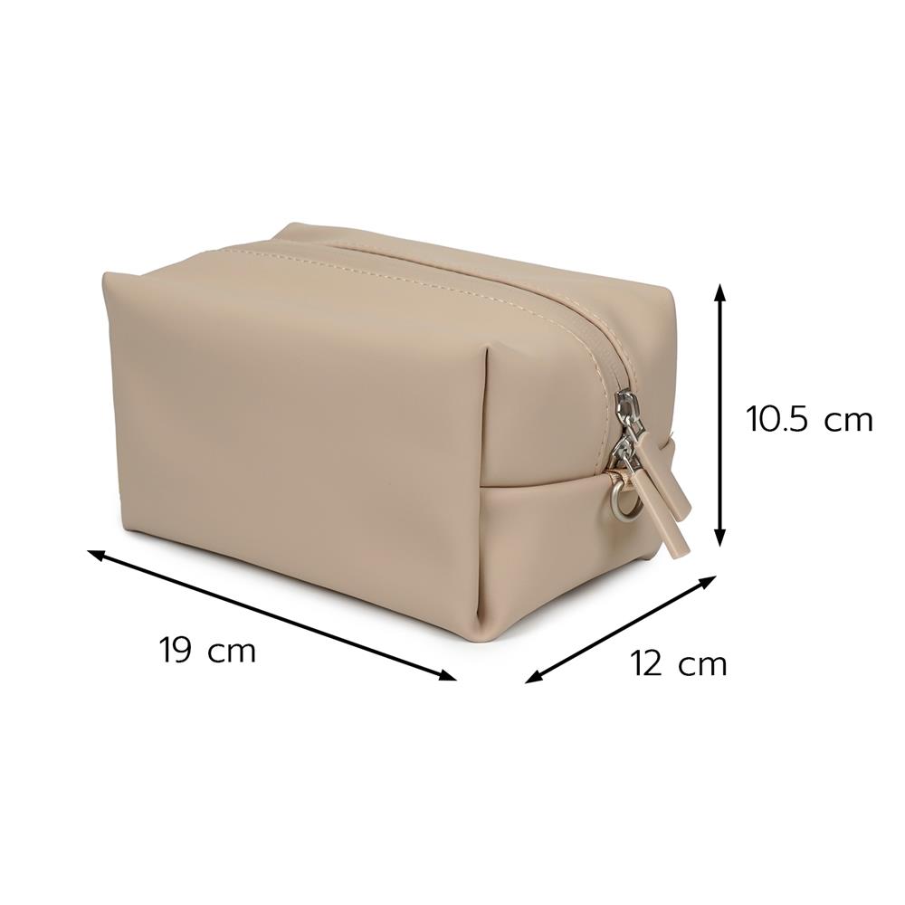 กระเป๋าจัดระเบียบ AVENTRA KINTO 19x12x10.5 ซม. สีเบจ