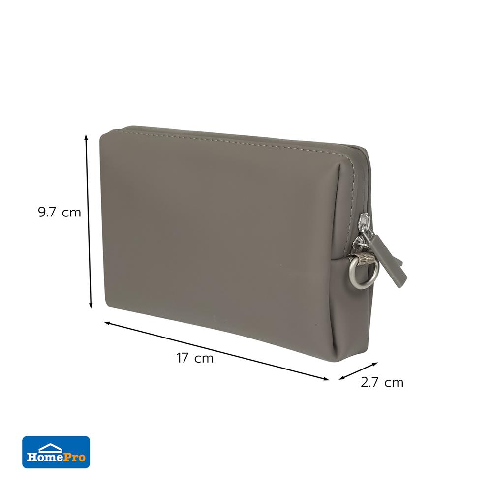 กระเป๋าจัดเก็บของ AVENTRA KINTO 17x9.7x2.7 ซม. สีเทา