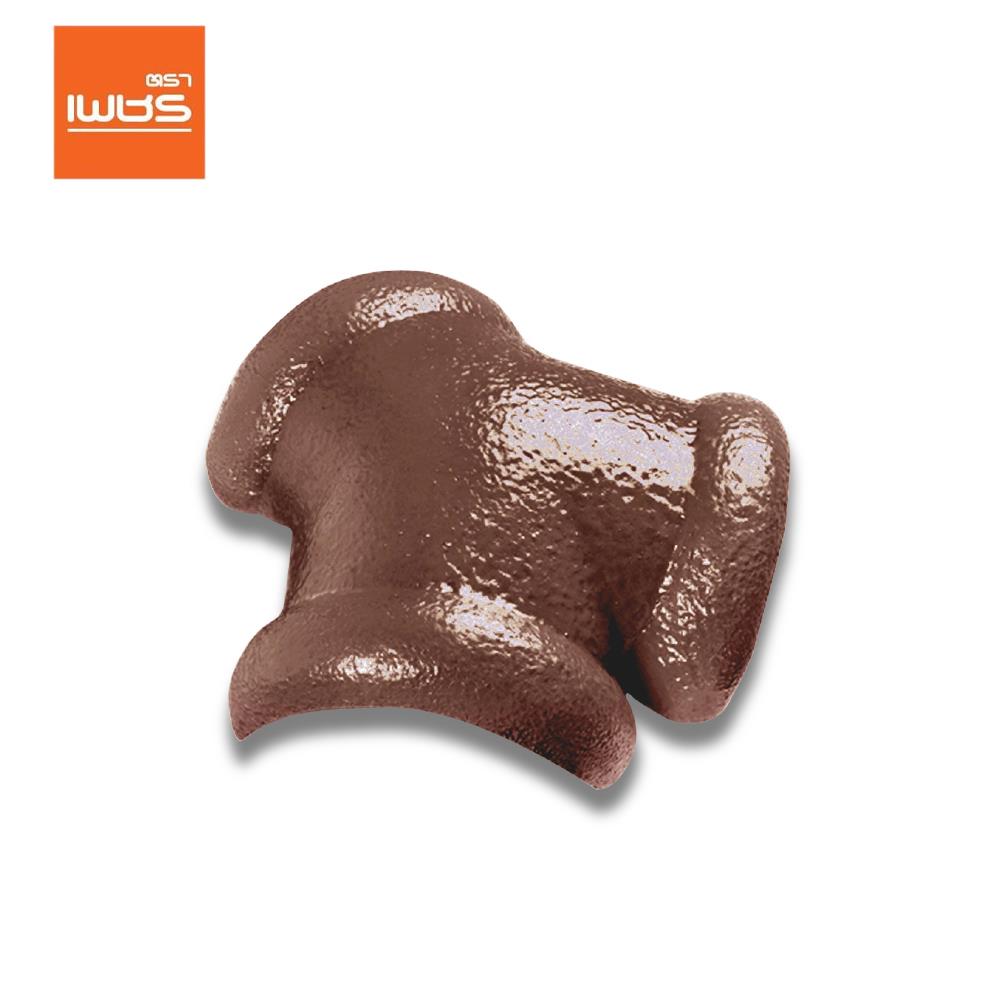 ครอบสันโค้ง 3 ทาง ตราเพชร CT เวนิส 36x39 ซม. สีน้ำตาลกอนโดล่า