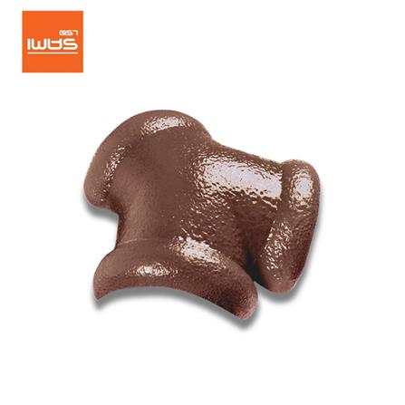 ครอบสันโค้ง 3 ทาง ตราเพชร CT เวนิส 36x39 ซม. สีน้ำตาลกอนโดล่า_0