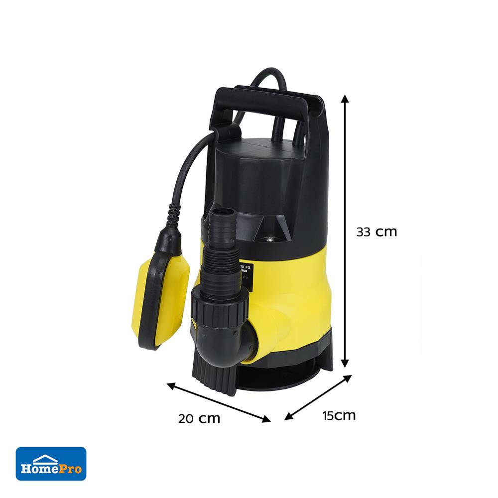 ปั๊มจุ่มน้ำเสีย DEXZON D400 FS 400 วัตต์