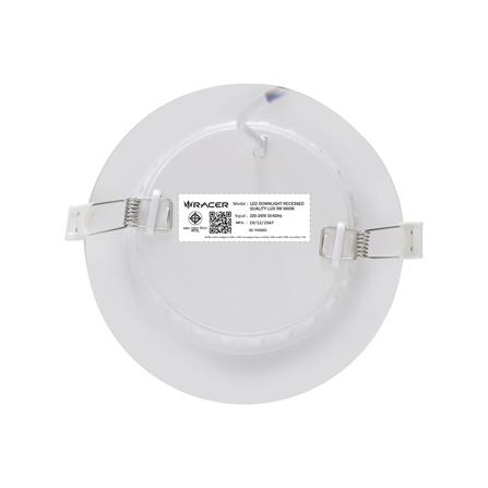 ดาวน์ไลท์ LED RACER QUALITY LUX RECESSED 3 นิ้ว 9 วัตต์ DAYLIGHT สีขาว (1 แถม 1)_3