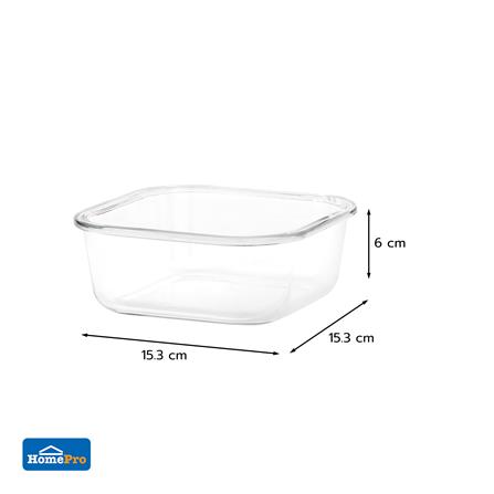 ชามแก้วเหลี่ยม KECH 800 มล._5