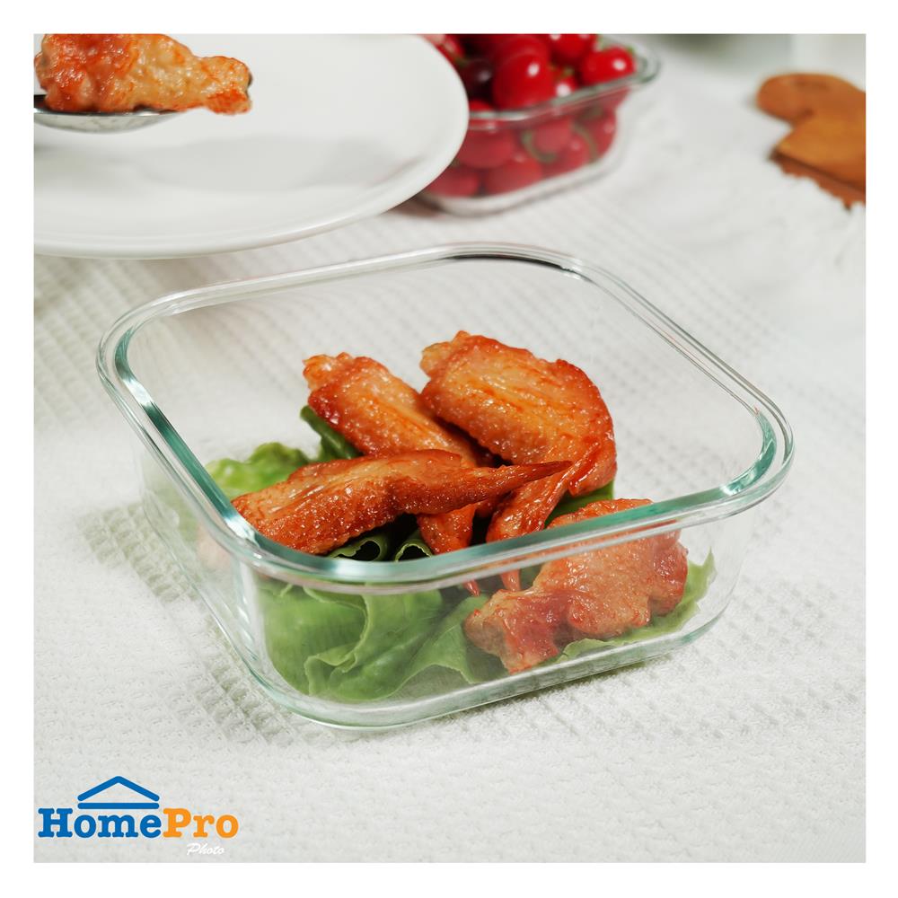 ชามแก้วเหลี่ยม KECH 1100 มล.