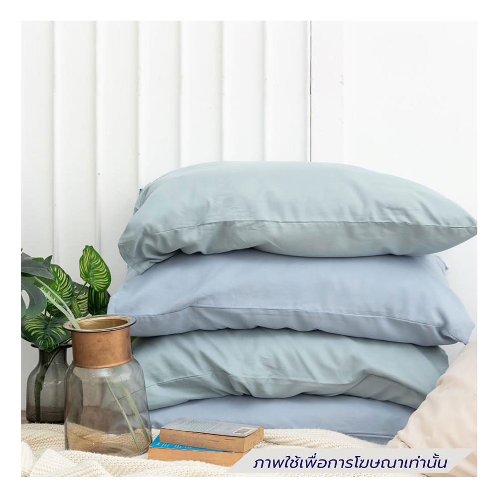 ชุดผ้าปูที่นอน 3.5 ฟุต (ชุด 4 ชิ้น) SANTA BEDDING สี LIGHT BLUE/LIGHT GREEN