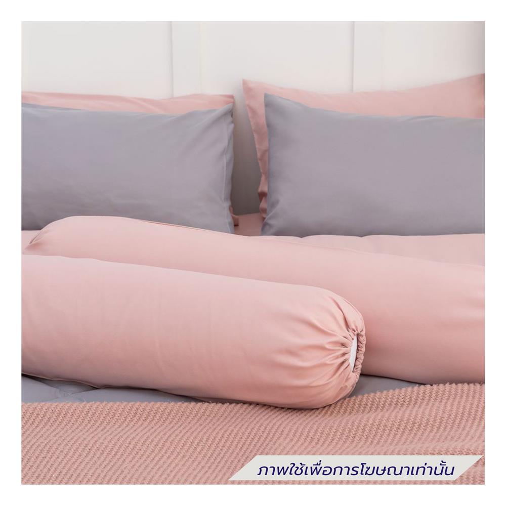 ชุดผ้าปูที่นอน 3.5 ฟุต (ชุด 4 ชิ้น) SANTA BEDDING สี PINK/LIGHT GREY
