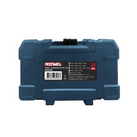 ชุดดอกไขควงและดอกสว่าน ROWEL ASS310 (31 ชิ้น)_2