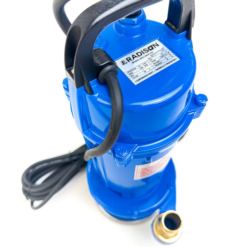 ปั๊มจุ่มน้ำสะอาด RADISON RDC-QDX370 370 วัตต์