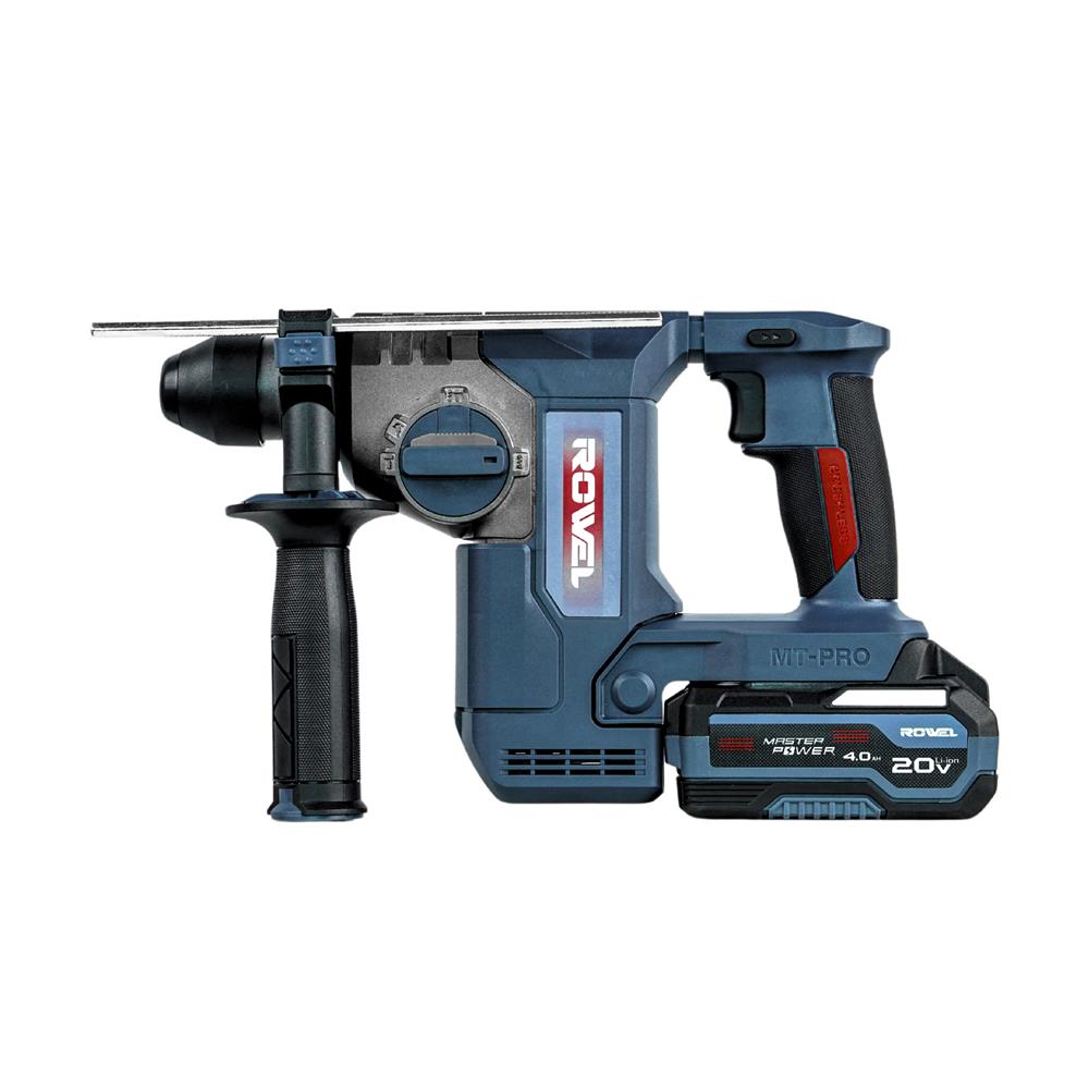 สว่านโรตารี่ไร้สาย (พร้อมแบตเตอรี่) ROWEL DRH242 24 มม. 20 โวลต์