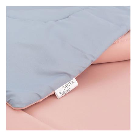 ชุดผ้าปูที่นอน 3.5 ฟุต (ชุด 4 ชิ้น) SANTA BEDDING สี PINK/LIGHT BLUE_5