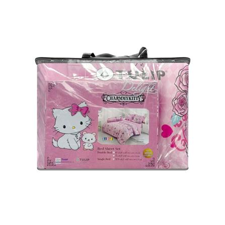 ชุดผ้าปูที่นอน 3.5 ฟุต (ชุด 4 ชิ้น) TULIP CHARMMY 60259-DLD037_3