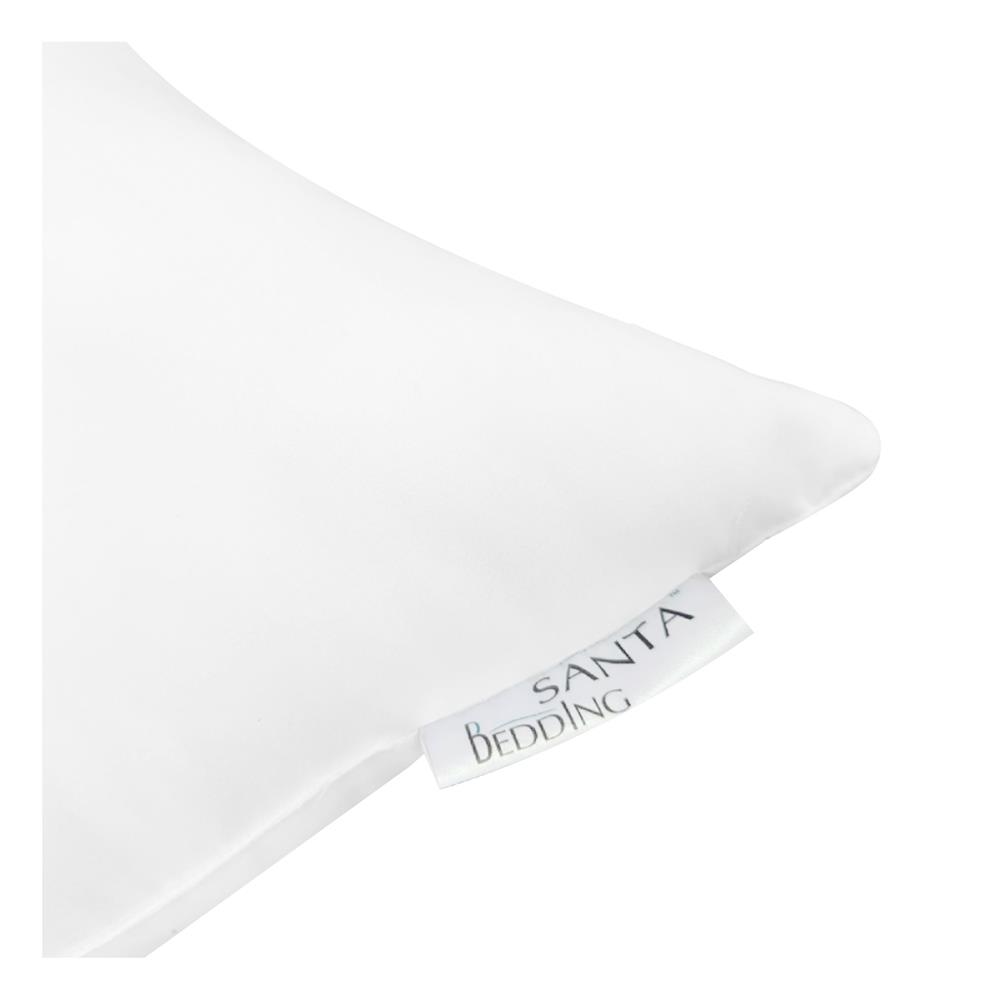 หมอนบอดี้ SANTA BEDDING 7D 19X49 นิ้ว สี WHITE