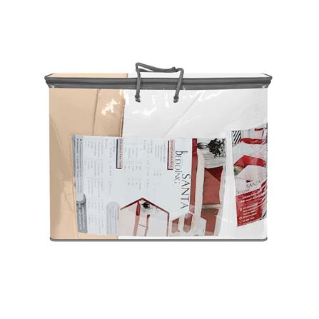 ชุดผ้าปูที่นอน 3.5 ฟุต (ชุด 4 ชิ้น) SANTA BEDDING สี WHITE/BROWN_7