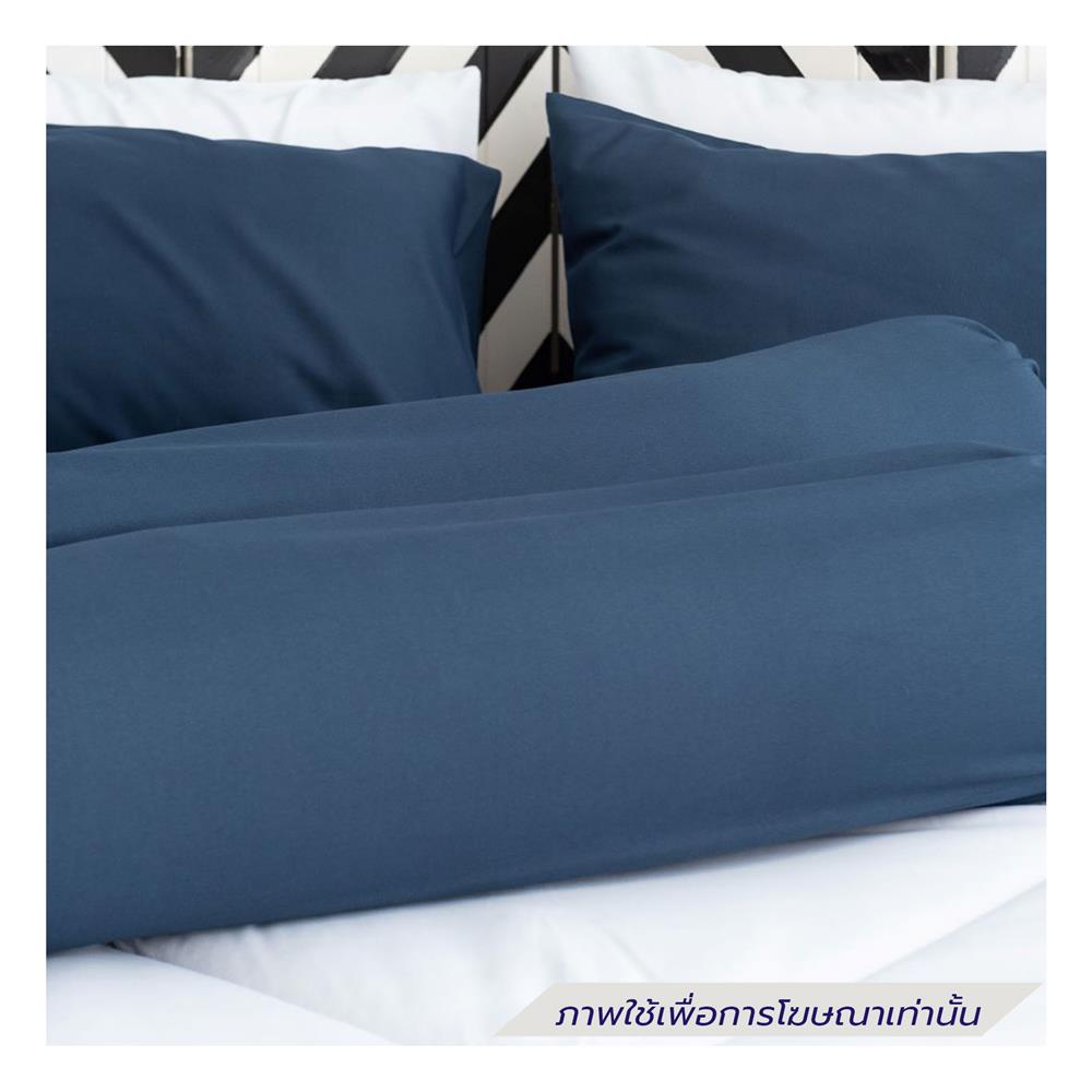 ชุดผ้าปูที่นอน 5 ฟุต (ชุด 6 ชิ้น) SANTA BEDDING สี NAVY BLUE/WHITE