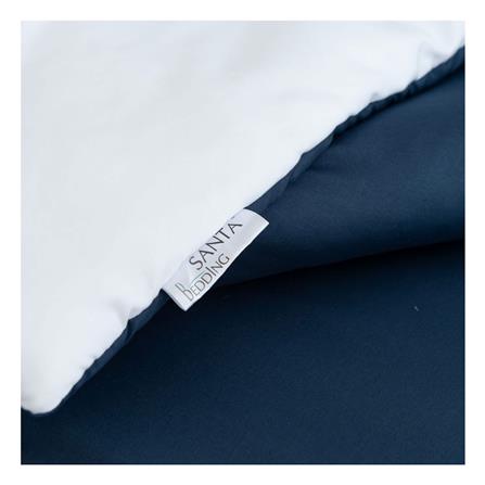 ชุดผ้าปูที่นอน 5 ฟุต (ชุด 6 ชิ้น) SANTA BEDDING สี NAVY BLUE/WHITE_7