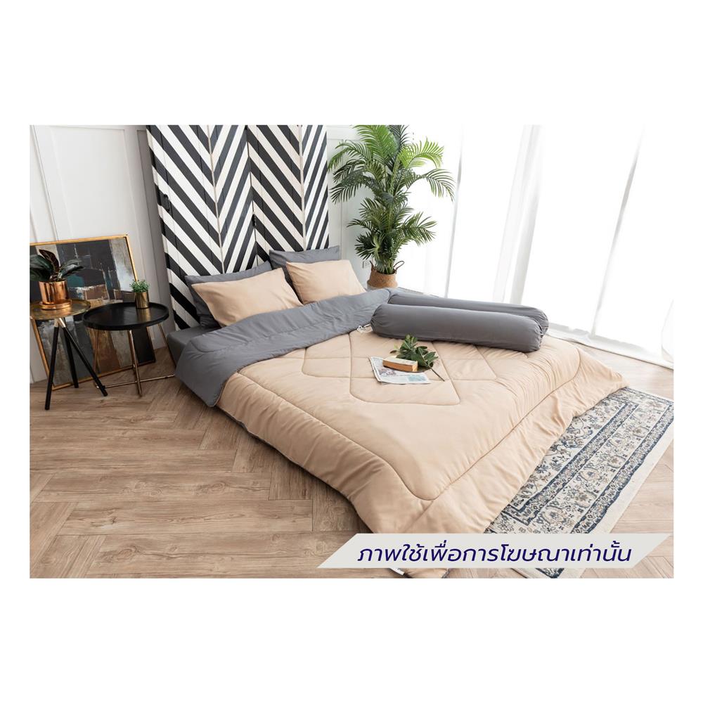 ชุดผ้าปูที่นอน 3.5 ฟุต (ชุด 4 ชิ้น) SANTA BEDDING สี GREY/BROWN