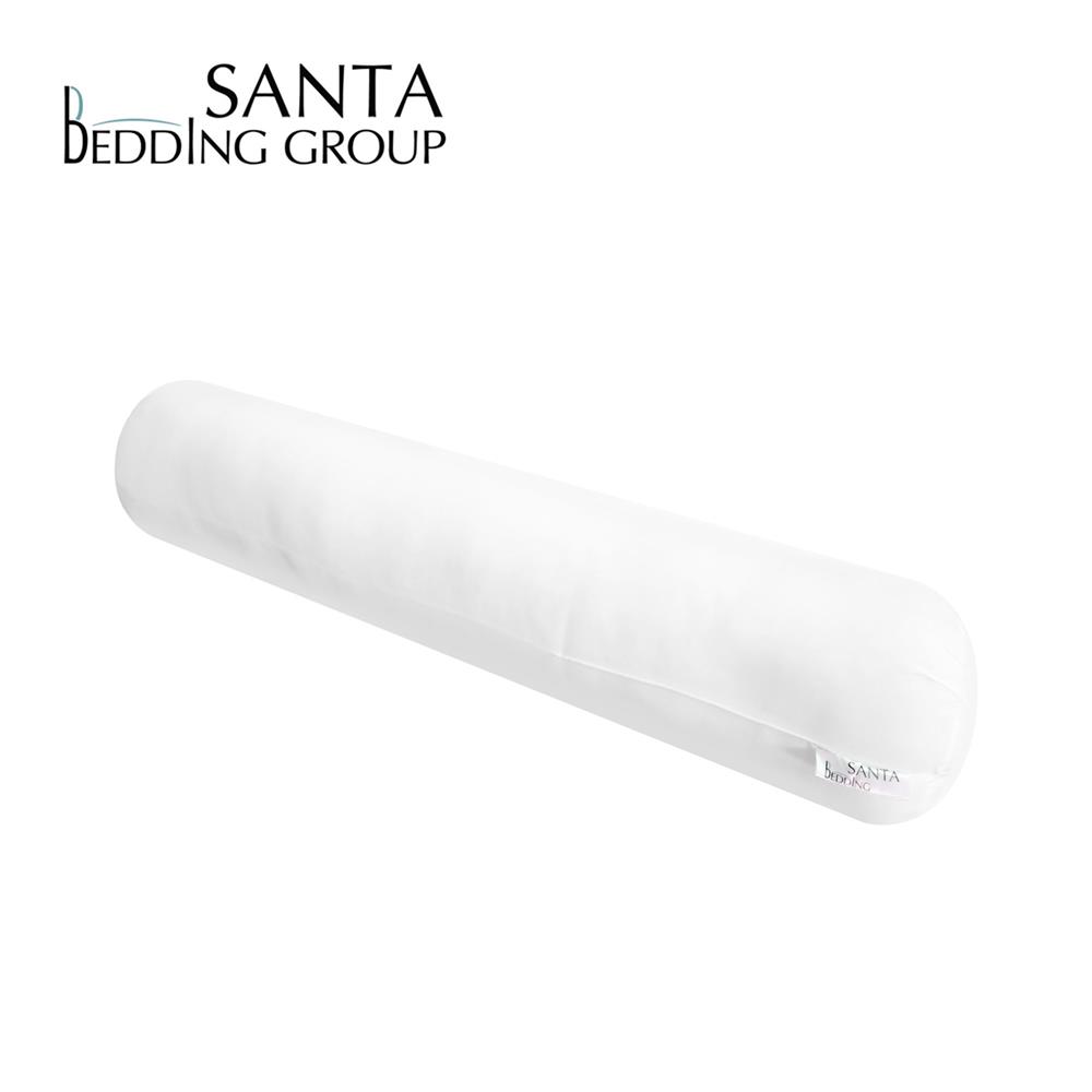 หมอนข้าง SANTA BEDDING 7D 13x43 นิ้ว สี WHITE
