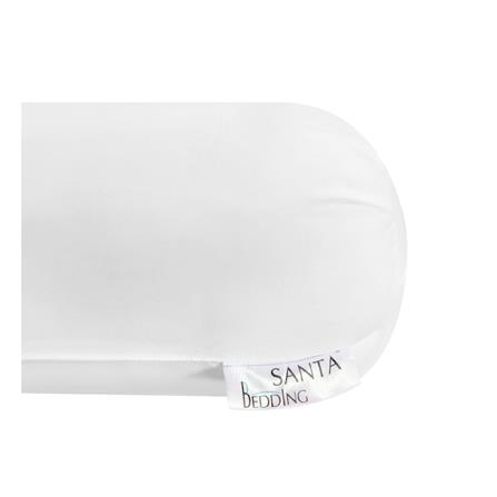 หมอนข้าง SANTA BEDDING 7D 13x43 นิ้ว สี WHITE_1