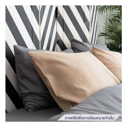 ชุดผ้าปูที่นอน 6 ฟุต (ชุด 6 ชิ้น) SANTA BEDDING สี GREY/BROWN_2