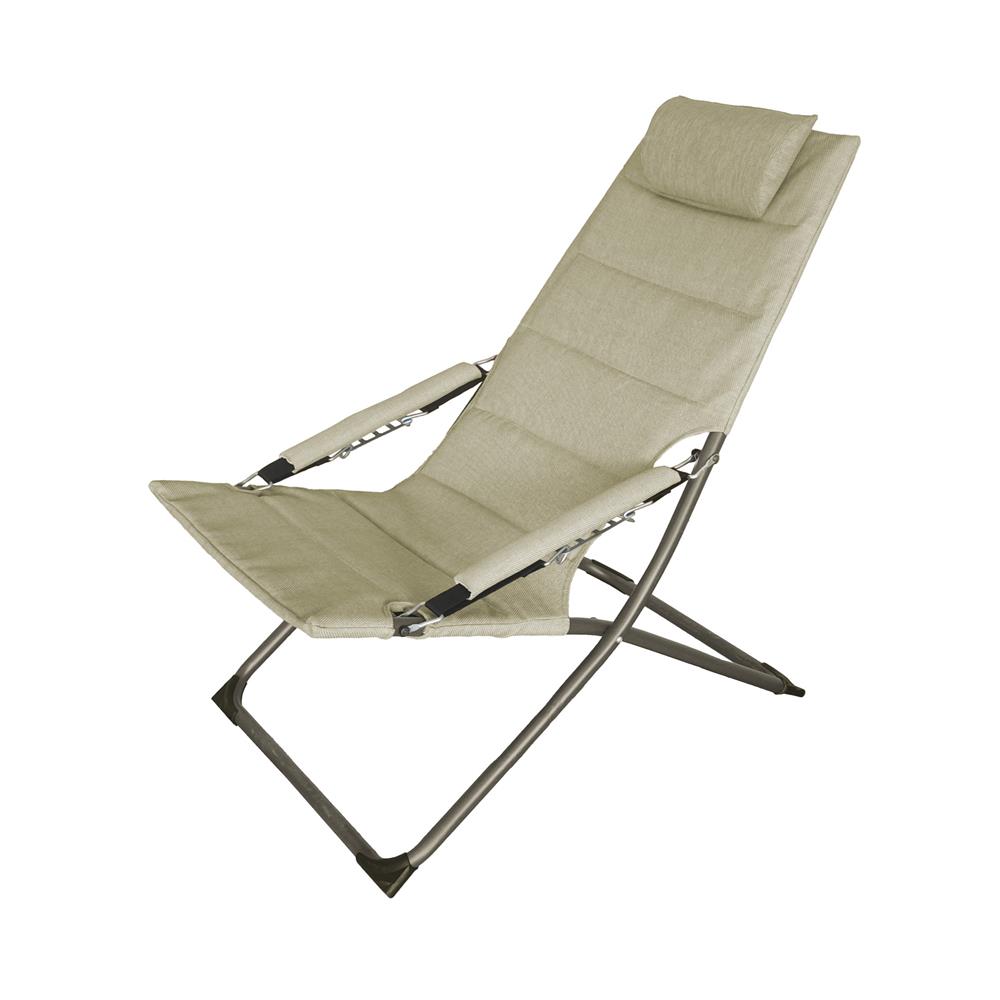 เก้าอี้พักผ่อนพับได้ FURDINI EASY สีน้ำตาล_0