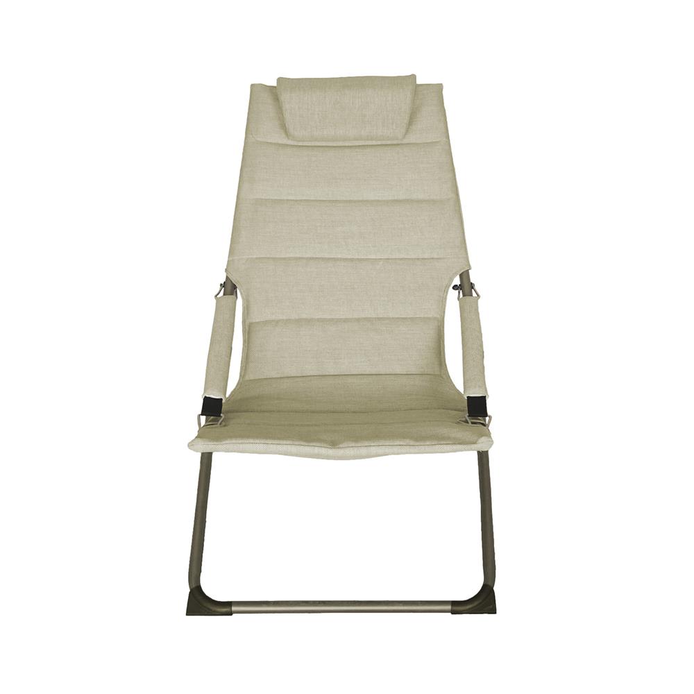 เก้าอี้พักผ่อนพับได้ FURDINI EASY สีน้ำตาล