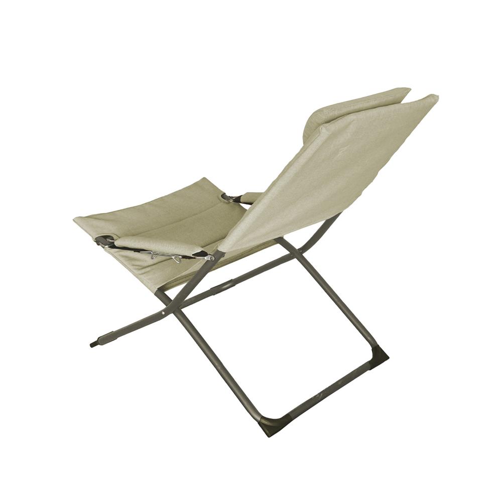 เก้าอี้พักผ่อนพับได้ FURDINI EASY สีน้ำตาล