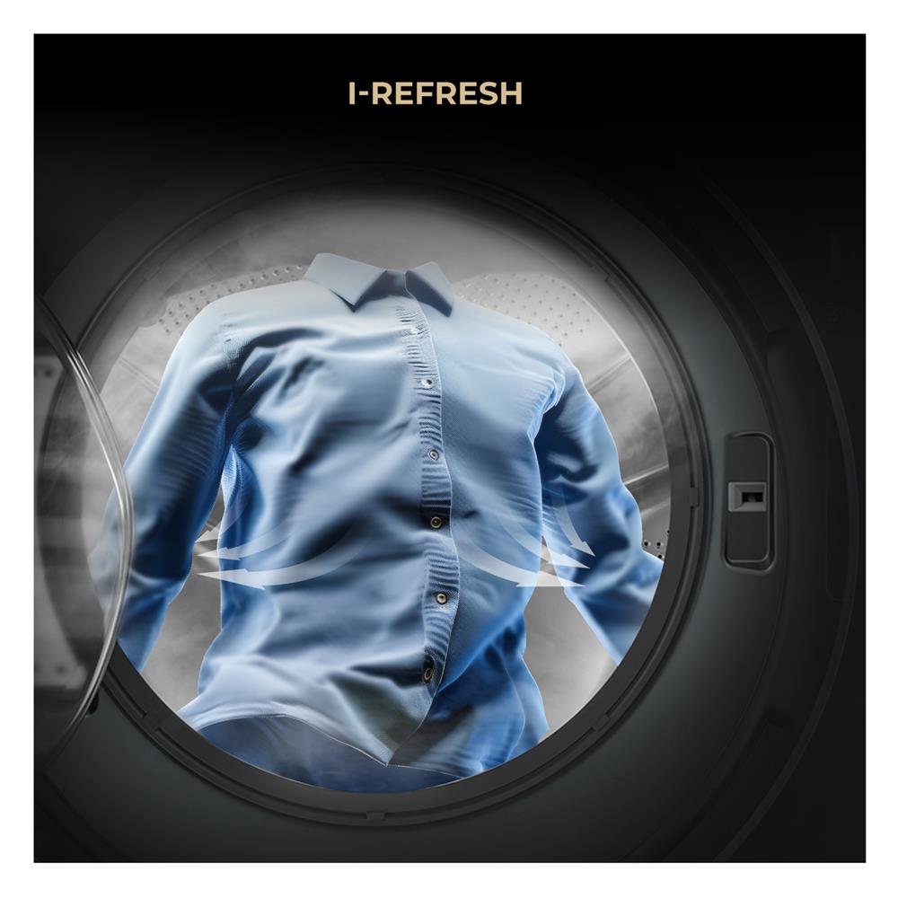 เครื่องซักอบผ้าฝาหน้า HAIER HWD210-BD12LGNU1 21/14 กก. 1200RPM อินเวอร์เตอร์ สีเขียวซีลอน