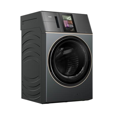 เครื่องซักอบผ้าฝาหน้า HAIER HWD210-BD12LGNU1 21/14 กก. 1200RPM อินเวอร์เตอร์ สีเขียวซีลอน_2