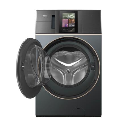 เครื่องซักอบผ้าฝาหน้า HAIER HWD210-BD12LGNU1 21/14 กก. 1200RPM อินเวอร์เตอร์ สีเขียวซีลอน_3