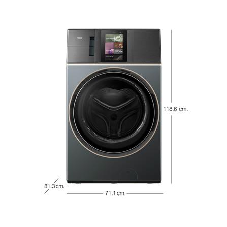 เครื่องซักอบผ้าฝาหน้า HAIER HWD210-BD12LGNU1 21/14 กก. 1200RPM อินเวอร์เตอร์ สีเขียวซีลอน_20